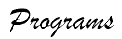 Programs