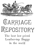Advertizing Excerpt from 1889 Town of Scarborough Annual Report